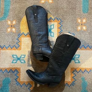 Python Snip Toe Boots